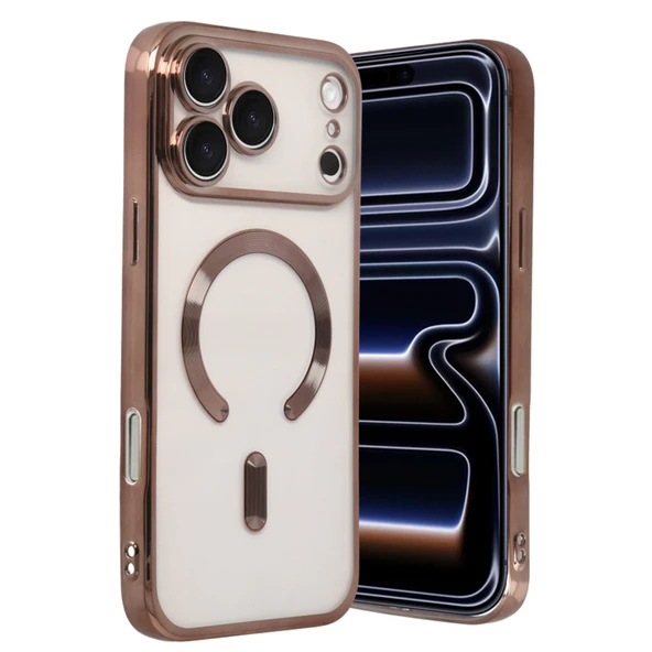 İphone 17 Pro Kross Magneticsafe Kapak - Çöl Titanyum ürün görseli 1
