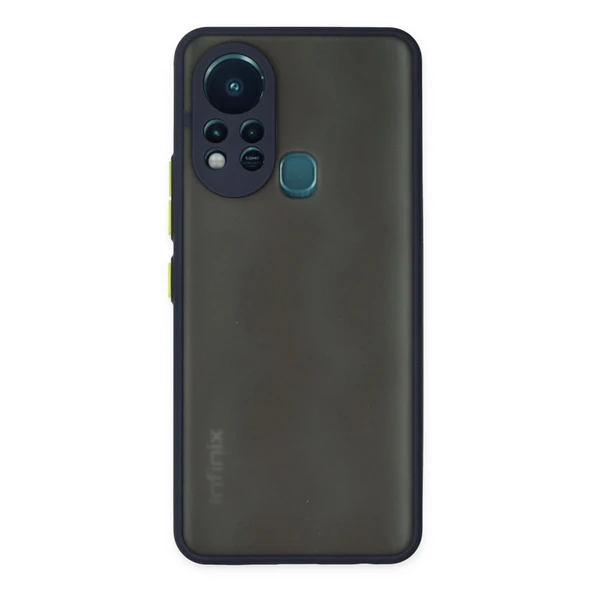 İnfinix Hot 11S Kılıf Montreal Silikon Kapak - Lacivert ürün görseli 1