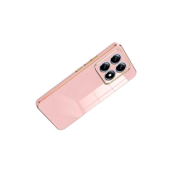Xiaomi Mi 14T Pro Volet Silikon - Pembe - Resim 3