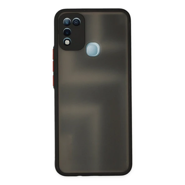 İnfinix Hot 10 Play Kılıf Montreal Silikon Kapak - Siyah ürün görseli 1