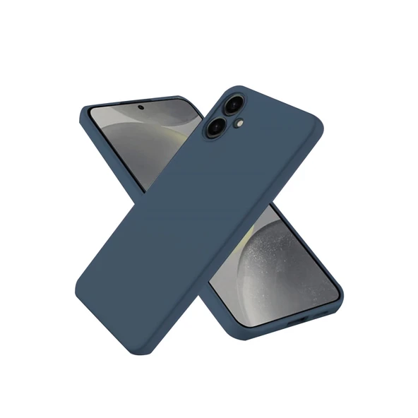 Samsung Galaxy A06 Kılıf First Silikon - Lacivert ürün görseli 1