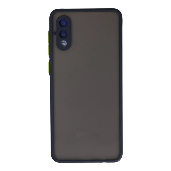 Samsung Galaxy A02 Kılıf Montreal Silikon Kapak - Lacivert ürün görseli 1
