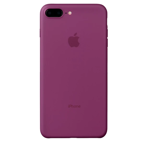 İphone 8 Plus Kılıf Pp Ultra İnce Kapak - Pembe ürün görseli 1