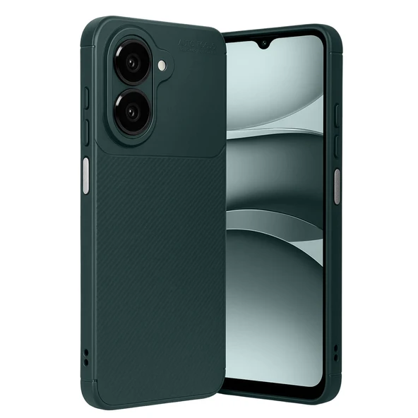 Samsung Galaxy A07 4G Auto Focus Karbon Kapak - Koyu Yeşil ürün görseli 1