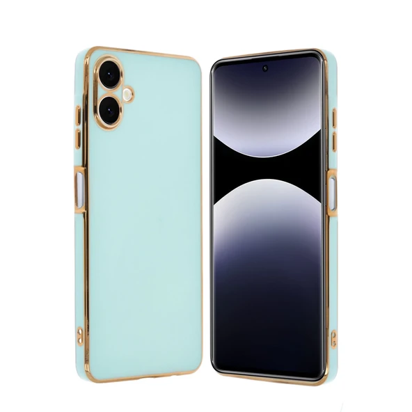 Samsung Galaxy A06 Kılıf Volet Silikon - Açık Yeşil ürün görseli 1