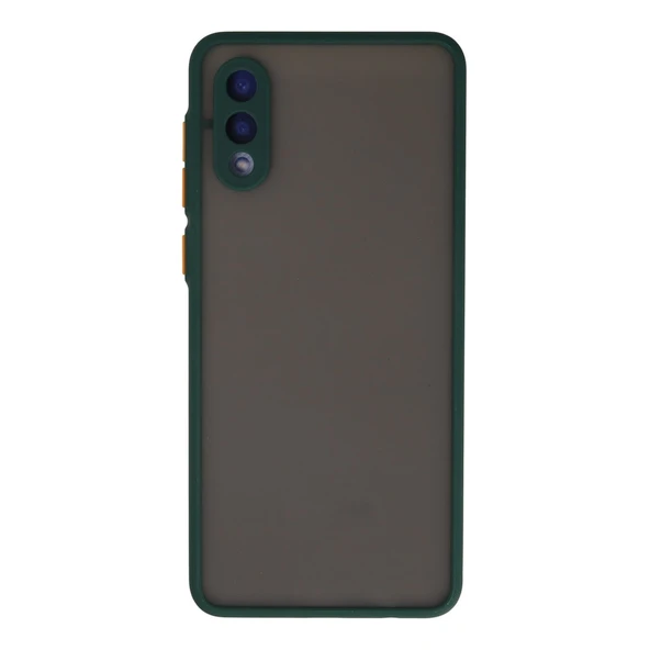 Samsung Galaxy A02 Kılıf Montreal Silikon Kapak - Yeşil ürün görseli 1