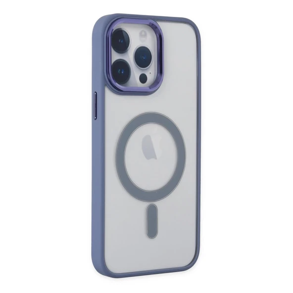 İphone 14 Pro Kılıf Room Magneticsafe Silikon - Sierra Blue ürün görseli 1
