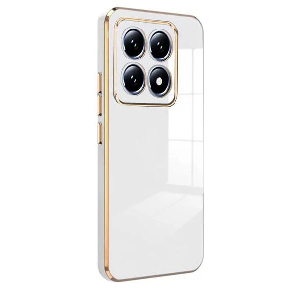 Xiaomi Mi 14T Pro Volet Silikon - Beyaz ürün görseli 1