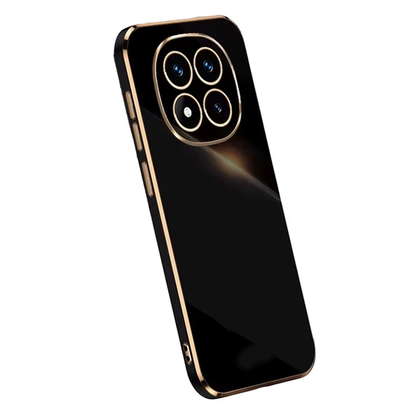 Xiaomi Redmi Note 14 Pro Plus Kılıf Volet Silikon - Siyah ürün görseli 1