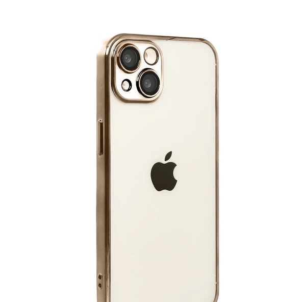 İphone 15 Razer Lensli Silikon - Çöl Titanyum - Resim 2