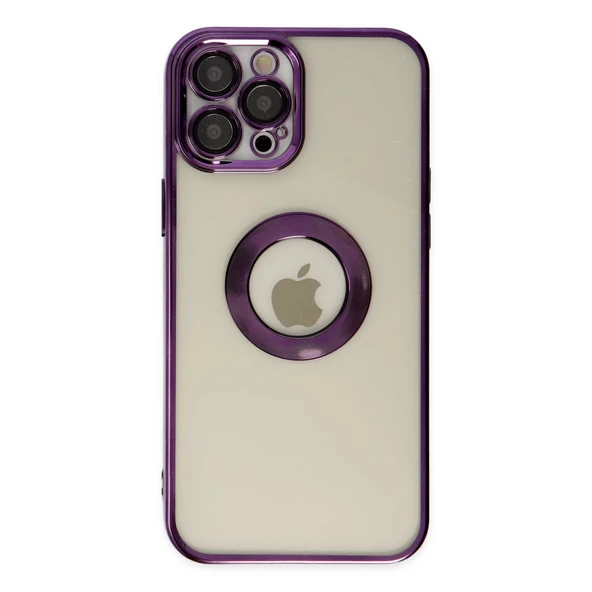 İphone 12 Pro Kılıf Slot Silikon - Mor ürün görseli 1