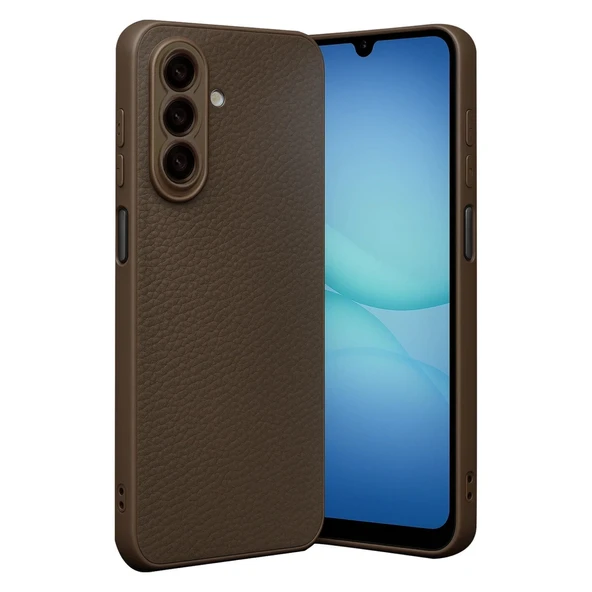 Samsung Galaxy A57 5G Thermax Silikon Kılıf - Kahverengi ürün görseli 1