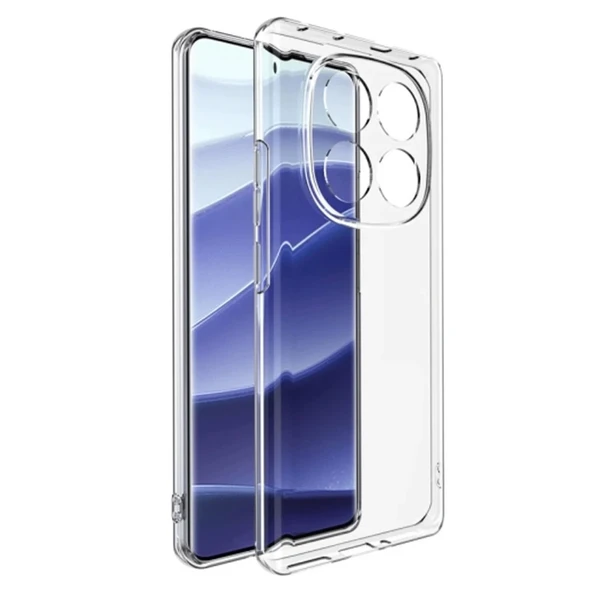 Xiaomi Redmi Note 14 Pro 4G Kılıf Lüx Şeffaf Silikon ürün görseli 1