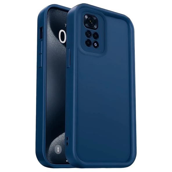 Xiaomi Redmi 10 2022 Kılıf Viera Silikon - Lacivert ürün görseli 1
