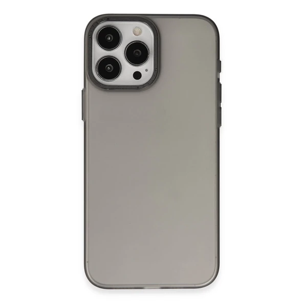 İphone 15 Pro Kılıf Modos Metal Kapak - Siyah ürün görseli 1