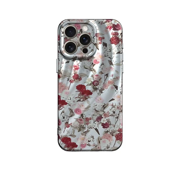 İphone 14 Pro Kılıf Crew Desenli Kapak - Çiçek ürün görseli 1