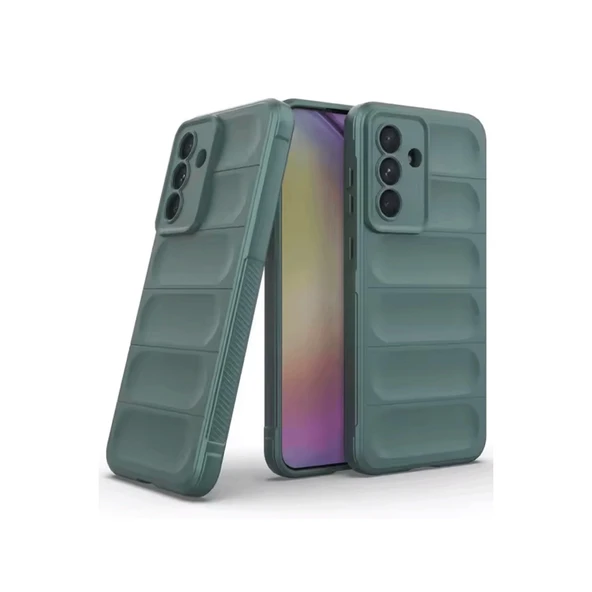 Samsung Galaxy A26 Kılıf Optimum Silikon - Koyu Yeşil ürün görseli 1