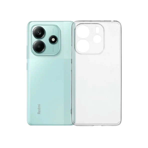 Xiaomi Redmi Note 14 4G Kılıf Lüx Şeffaf Silikon ürün görseli 1