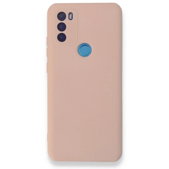 General Mobile Gm 21 Plus Kılıf Nano İçi Kadife Silikon - Pudra ürün görseli 1