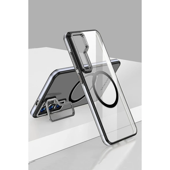 Joko Samsung Galaxy S24 Crystal Magsafe Kapak - Siyah ürün görseli 1