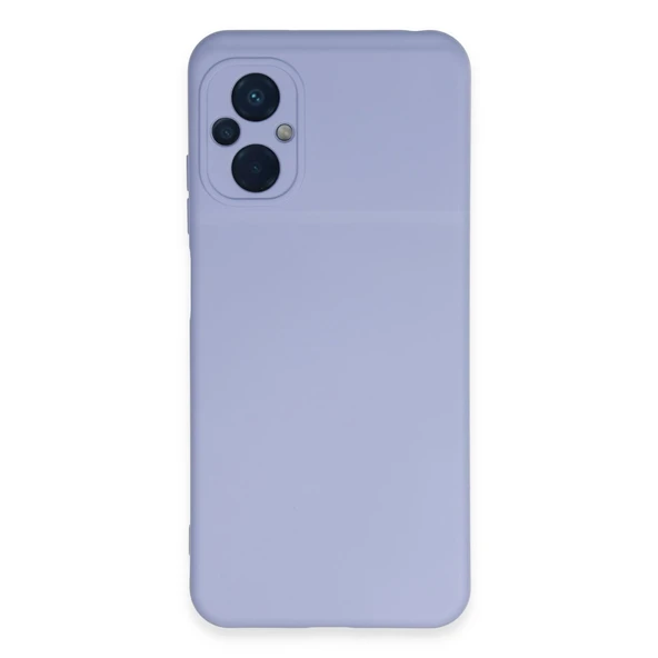 Xiaomi Poco M5 Kılıf Nano İçi Kadife Silikon - Lila ürün görseli 1