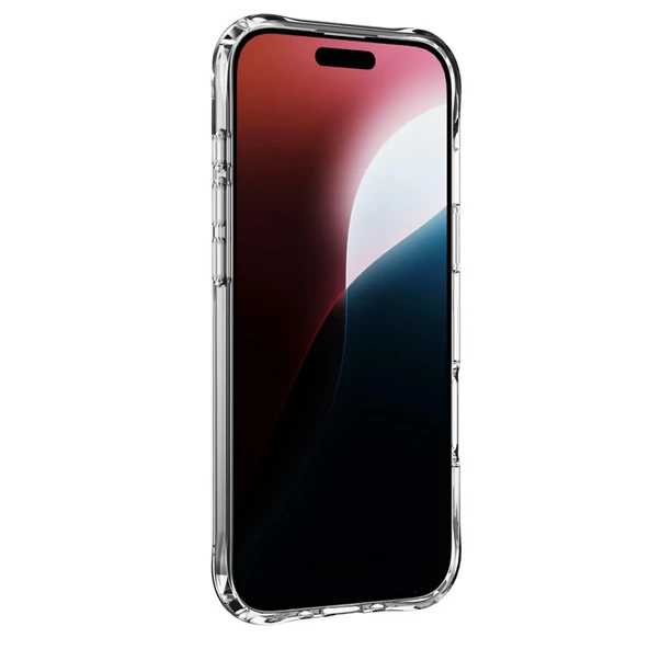 İphone 17 Air Lüx Şeffaf Silikon - Şeffaf - Resim 3