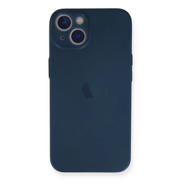 İphone 14 Plus Kılıf Pp Ultra İnce Kapak - Mavi ürün görseli 1