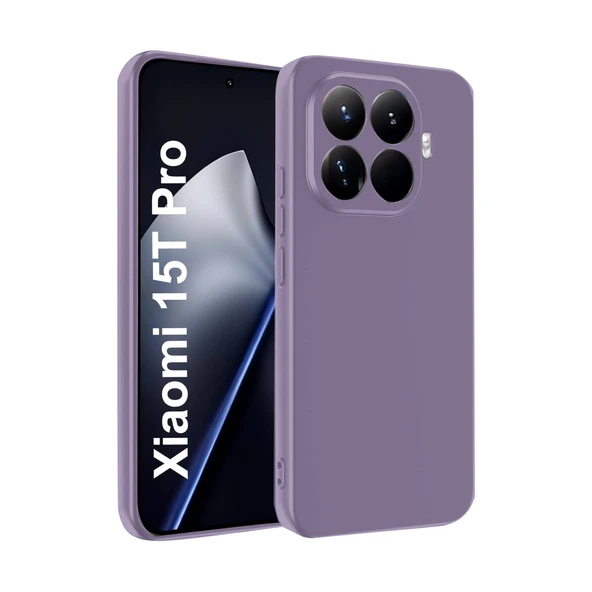 Xiaomi Mi 15T Pro First Silikon - Lila ürün görseli 1