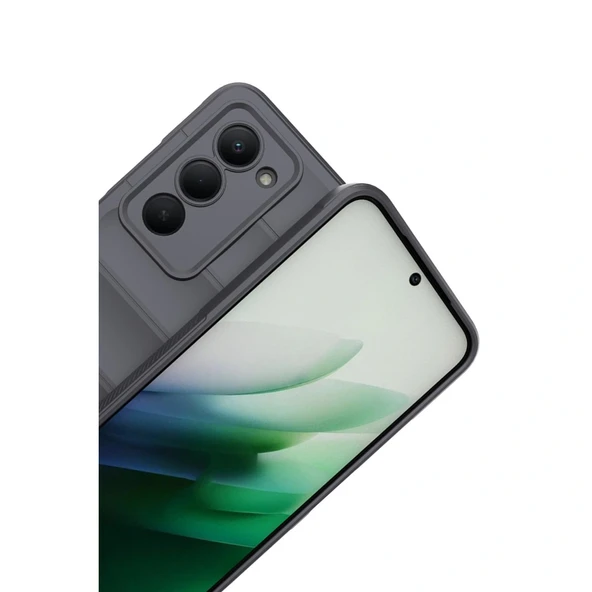 Xiaomi Redmi 15 4G Optimum Silikon - Gri - Resim 2