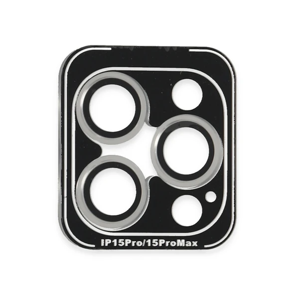 Joko İphone 15 Pro Max Pvd Metal Kamera Lens - Gümüş ürün görseli 1