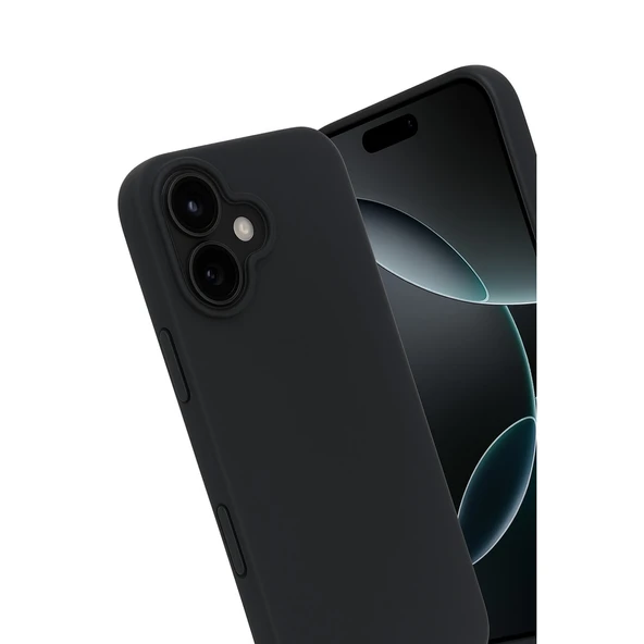 İphone 17 First Silikon - Siyah - Resim 3