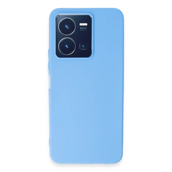 Vivo Y35 Kılıf First Silikon - Mavi ürün görseli 1