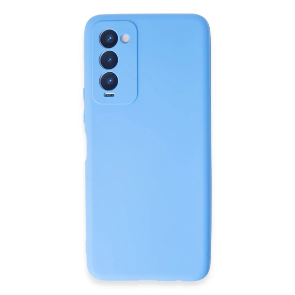 Tecno Camon 18 Kılıf First Silikon - Mavi ürün görseli 1