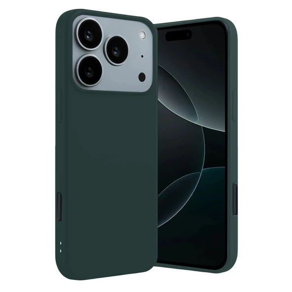 İphone 17 Pro First Silikon - Koyu Yeşil ürün görseli 1