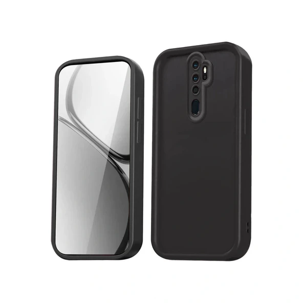 Xiaomi Redmi Note 8 Pro Kılıf Viera Silikon - Siyah ürün görseli 1