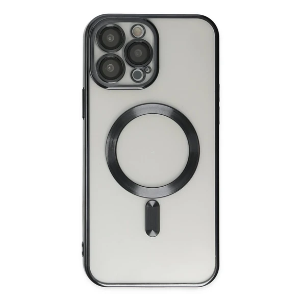 İphone 14 Pro Kılıf Kross Magneticsafe Kapak - Siyah ürün görseli 1