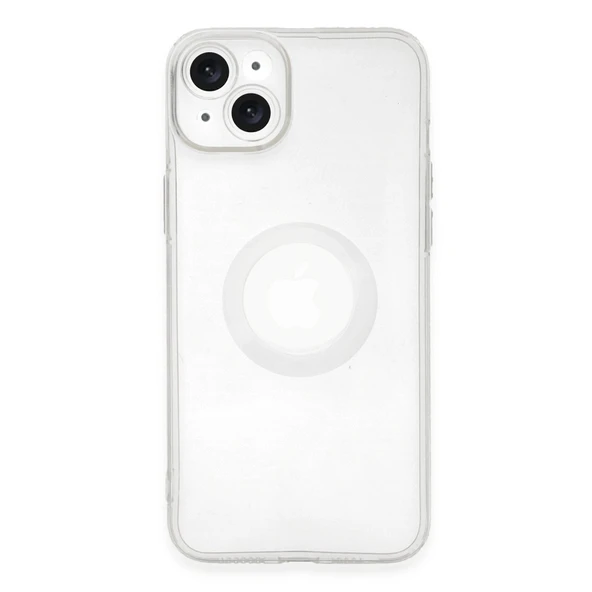 İphone 14 Plus Kılıf Santa Lens Silikon - Şeffaf ürün görseli 1