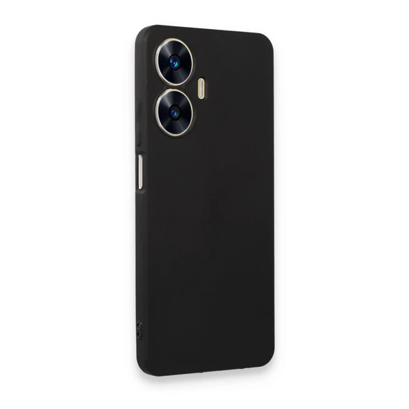 Realme C55 Kılıf First Silikon - Siyah - Resim 2