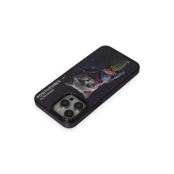 Joko İphone 14 Pro Fun Magsafe Kapak - Derin Mor - Resim 3