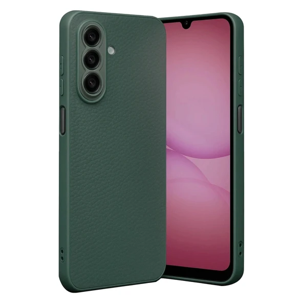 Samsung Galaxy A57 5G Thermax Silikon Kılıf - Koyu Yeşil ürün görseli 1
