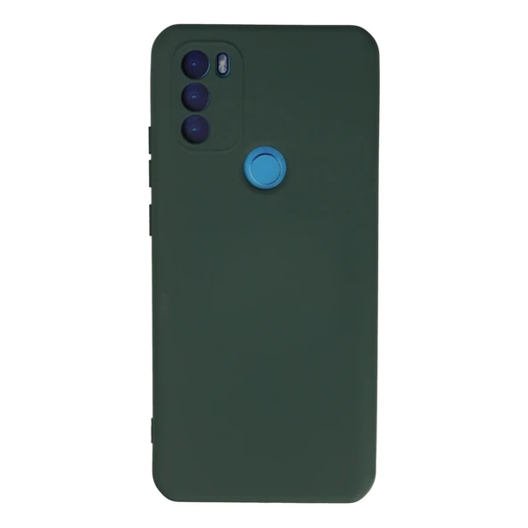 General Mobile Gm 21 Plus Kılıf Nano İçi Kadife Silikon - Koyu Yeşil ürün görseli 1