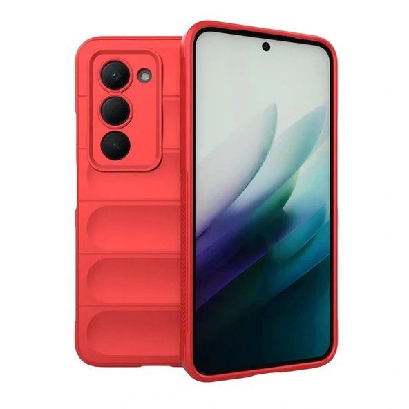Xiaomi Redmi 15 4G Optimum Silikon - Kırmızı ürün görseli 1