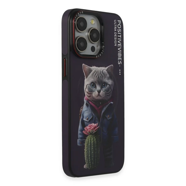 Joko İphone 14 Pro Fun Magsafe Kapak - Derin Mor - Resim 2