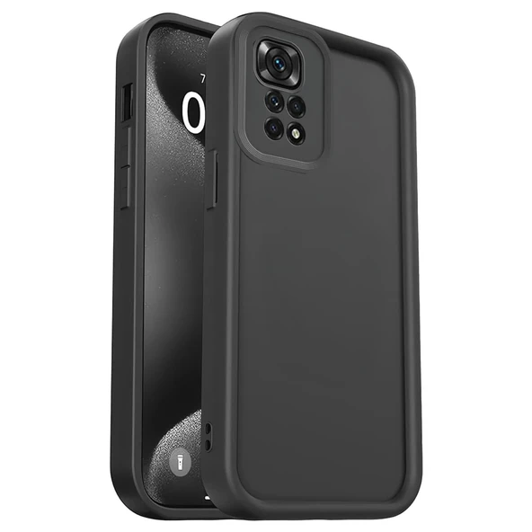 Xiaomi Redmi 10 2022 Kılıf Viera Silikon - Siyah ürün görseli 1