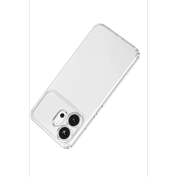 Huawei Honor 600 Lüx Şeffaf Silikon - Şeffaf - Resim 3