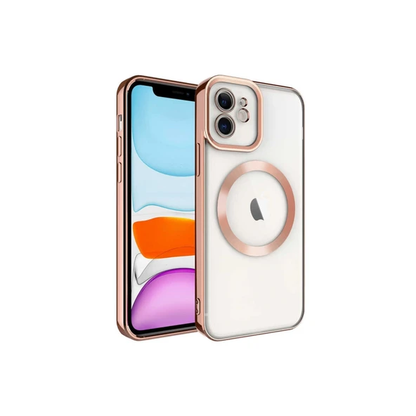 İphone 12 Kılıf Kross Magneticsafe Kapak - Rose ürün görseli 1