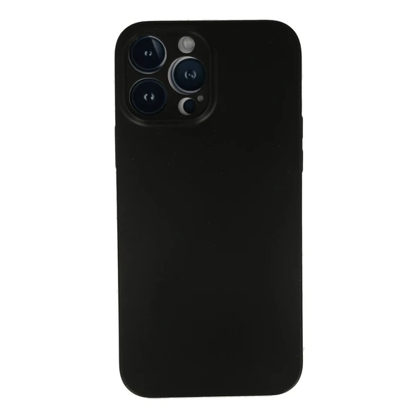 İphone 13 Pro Max Kılıf Pp Ultra İnce Kapak - Siyah ürün görseli 1