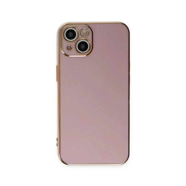 İphone 15 Kılıf Volet Silikon - Mor ürün görseli 1