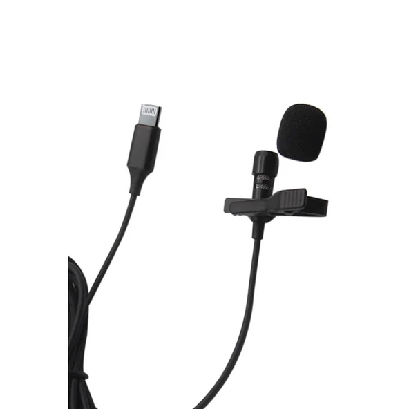 Lightning 2 Metre Double Mikrofon - Siyah - Resim 3