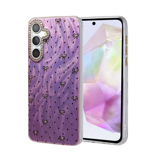 Samsung Galaxy A35 5G Kılıf Blade Aynalı Desenli Kapak - Desen 2 ürün görseli 1